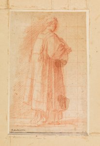 Standing Cleric Holding a Book by Giovanni Bernardino Rodriguez